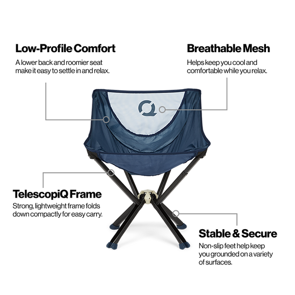 週末限定20%引 CLIQ Chair アウトドアチェア ClassiQ Folding Camping Chair | Compact & Portable | CLIQ
