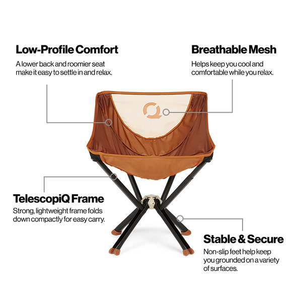 ClassiQ Folding Camping Chair | Compact & Portable | CLIQ