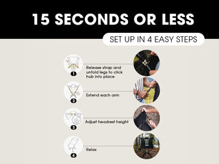 How to set up EpiQ folding Chair