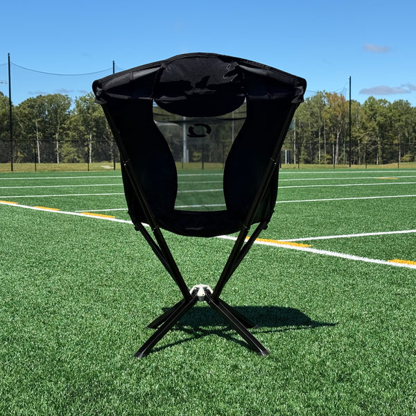 Back of EpiQ portable Chair - CLIQ Chairs