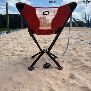 Beach Feet for CLIQ Chairs - on MystiQ Chair - CLIQ