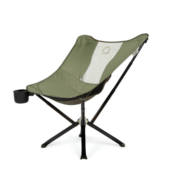 MystiQ Lounge Chair Burnt Olive with Cupholder - CLIQ